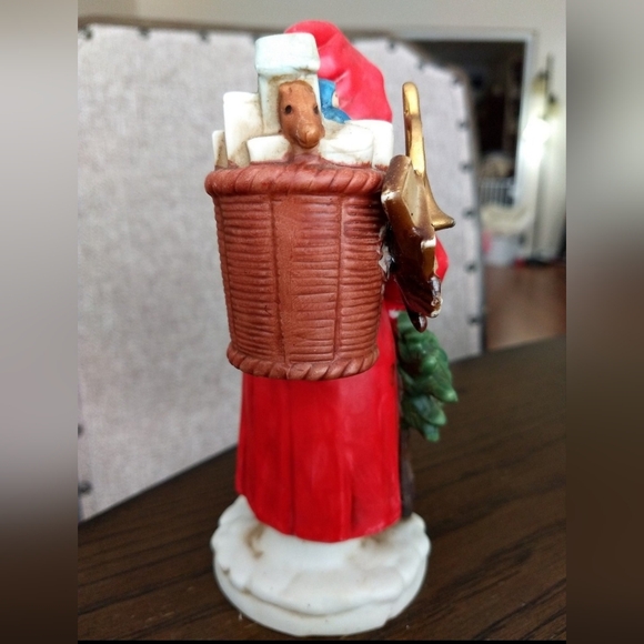 Rare Retired Vintage 1987 The Gifted Line, John Grossman Santa Figurine Enesco - Picture 4 of 9